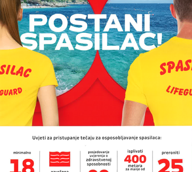 Želite li postati spasioc na gradskim bazenima ili jezerima?